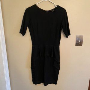Theory Peplum Waist Dress (Size 4)